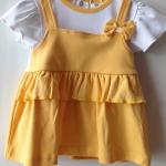 NEW BORN BABY GIRL FROCK SET